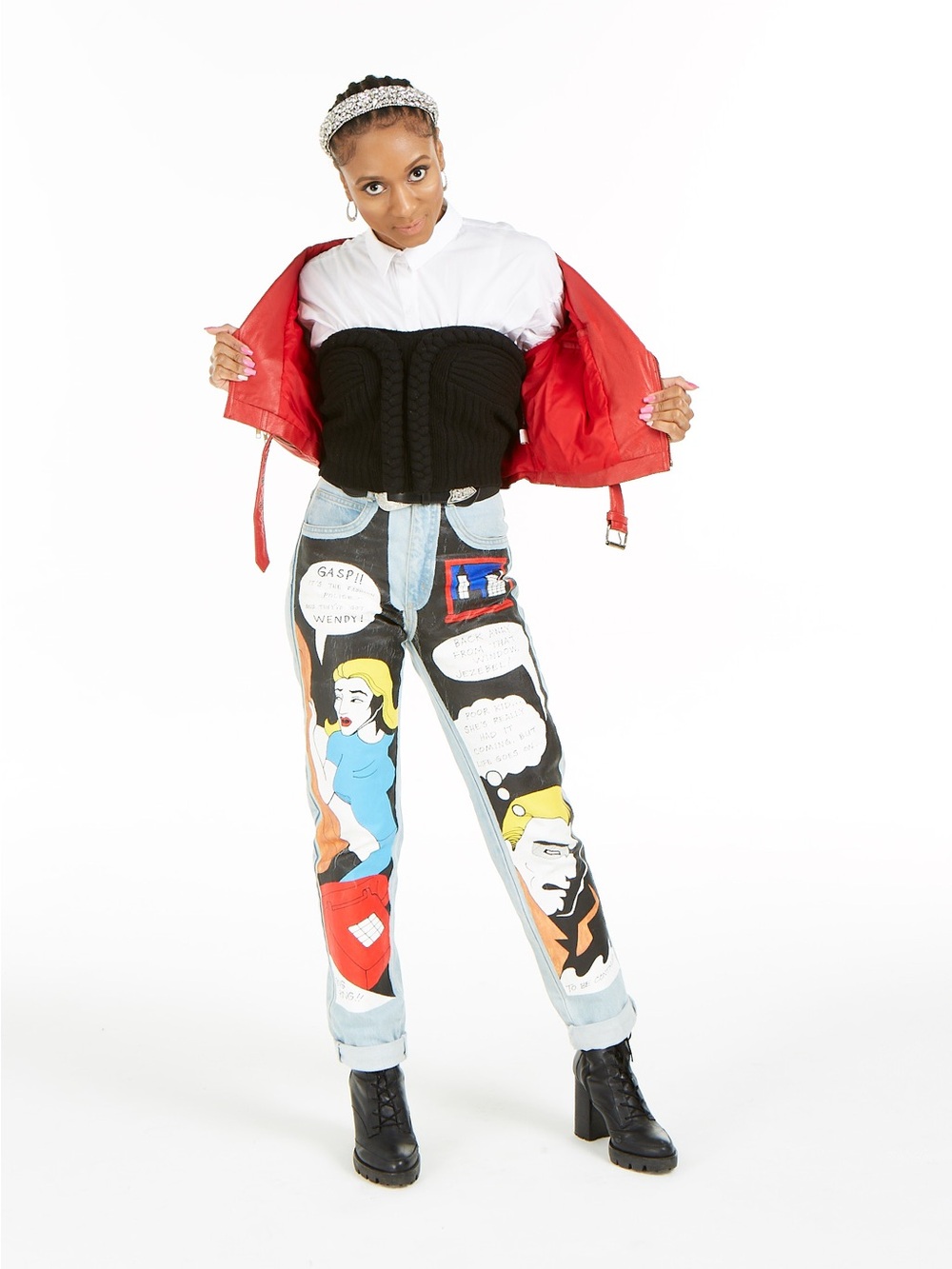 Vintage Denim Pants